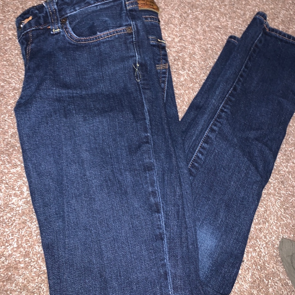 Lucky Brand Lola Skinny Jeans Dark Wash